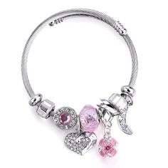 Brand Name: RaviMourGender: WomenMetals Type: Zinc AlloyOrigin: CN(Origin)Bracelets Type: BanglesStyle: TRENDYFine or Fashion: FashionMaterial: CRYSTALModel Number: RMB1803288918Setting Type: Pave SettingShape\pattern: HeartPlating: Silver PlatedPackage: opp bag with bubble then outer cartonColor: Silver Color Plated. Black/Red/Pink/BlueMaterial: Alloy + Steel + Rhinestone + CrystalWeight & Size: 26g-55mmGender: Men Hombres Masculinos Mujer Women Femme Femininas Femal Unisex KidsOccasion: Annive Arm Accessories, Heart Diy, Fashion Indian, Charms Bracelets, Beaded Cuff Bracelet, Bohemian Accessories, Bracelet Crystal, Bangles Style, Shell Bracelet