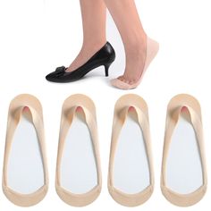 PRICES MAY VARY. ✓ ABOUT SIZE: 3 Sizes avaialble to fit most feet. If you have wide feet or need half size, we suggest ordering a size up ✓ THE TRULY NO SHOW SOCK: This is an EXTREMELY low cut sock with 0.67”/1.7cm wide cover, invisible in any low cut shoes such as flats, high heels, pumps, pointy shoes, ballet flats, stilettos, dress shoes, rothys, tieks... ✓ 100% NON SLIP NO SHOW SOCK: A Silicone Gel runs the whole inner edge of the sock that helps prevent from slipping or rolling down into yo Non-slip Flat Heel Slippers, Affordable Comfortable Flat Heel Slippers, Cheap Flat Heel Beige Sandals, Cheap Trendy Flat Heel Slippers, Cheap Flat Heel Slippers, Cheap Synthetic Heels With Cushioned Footbed, Cheap Non-slip Synthetic Flats, Cheap Open Toe Flats With Cushioned Footbed, Cheap Adjustable Slides With Flat Heel