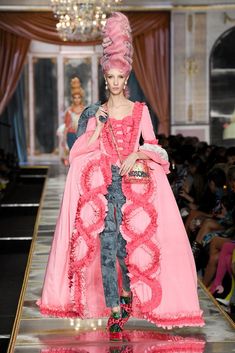 Camp Fashion Aesthetic, Camp Couture, Euphoric Makeup, Moschino Aesthetic, Queen Marie Antoinette, French Queen, 1980s Fashion Trends, Moschino Dress