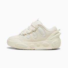 PUMA x LAMELO BALL LaFrancé Moment Big Kids' Shoes, Alpine Snow, extralarge Brown Notes, Every Moment Matters, Brown Note, Lamelo Ball, Cream Shoes, Hype Shoes, Puma Suede, Puma Sneakers, Puma X