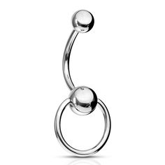 PRICES MAY VARY. STYLE: Faux Captive Bead Ring Style Belly Button Ring MATERIAL: 316L stainless steel GAUGE/BAR THICKNESS: 14GA (1.6mm) BARBELL LENGTH: 7/16" (11mm) Captive Bead Ring, Belly Button Piercing Jewelry, Pretty Knives, Body Jewelry Piercing, Belly Button Ring, Belly Button Piercing, Button Ring, Ring Style, Beaded Rings