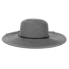 Soft tweed braid sun hat for maximum sun protection. Multicolor straw braid creates a unique look. Dark grey hat is a combination of black, grey and beige color straw. Light grey hat is made of grey, beige and white straw. Classic sun hat with slightly floppy brim, 4" wide. Dome crown. Leatherette band and chin strap with wood bead. Ribbon inner band with drawstring. Packable, crushable. UPF 50+ UV blocking sun hat. One size, best fit medium/large, 58 cm, 22.8". 75% paper, 25% polyester blend. B Adjustable Black Straw Hat Made Of Paper Straw, Lightweight Black Straw Hat, Black Paper Straw Hat With Curved Brim, Black Paper Straw Summer Hat, Spring Black Paper Straw Sun Hat, Black Brimmed Paper Straw Hat, Black Wide Brim Sun Hat In Paper Straw, Black Straw Sun Hat Upf 50+, Adjustable Black Straw Hat Made Of Paper