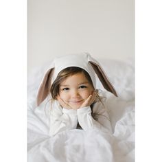 This organic ivory bunny bonnet and tail is sure to be an Easter basket favorite this spring! The set comes with a cozy organic cotton lop-eared bunny bonnet with easy snap closure under the chin, and a fluffy faux fur tail attached to a covered elastic belt. The bonnet can be worn as an adorable cap on chilly spring days for ultimate functionality. | Band of the Wild | Organic Ivory Bunny Bonnet & Tail | Organic Cotton (White, Size 6-24M) | Maisonette collects the best children’s products from Wild Bunny, Lop Bunny, Lop Eared Bunny, Bunny Bonnet, Mouse Costume, Bunny Costume, Elastic Belt, Cotton Hat, Boy Accessories