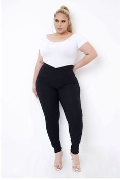 -Great Stretch -Comfy -V Style Design Front -Mid Waist -30 inch inseam Delias Plus Size, Plus Size Hose, Flattering Curvy Pants, High Rise Stretch Pants With Wide Waistband, Stretch High Rise Pants With Wide Waistband, Versatile Bottoms With Tight Fit And Wide Waistband, Versatile Tight Bottoms With Wide Waistband, Versatile Stretch Tapered Leg Bottoms, High Rise Stretch Bottoms In Solid Color