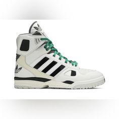 Adidas Torsion Artillery High Kid Cudi - Black/White - Nib Release Date: 10/09/2020 Offers Welcomed Tenis Basketball, Adidas Torsion, Adidas Shoes Originals, Frankie Shop, Kid Cudi, Adidas Kids, Leather High Tops, Retro Sneakers, White Adidas