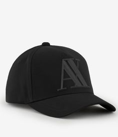 From Armani Exchange, this hat features:Large rubber AX logo on frontAdjustable size band at backPanel construction CottonSpot cleanImported. Adjustable Visor Hat With Logo, Adjustable Cap With Logo Detail, Adjustable Baseball Cap With Logo Detail, Adjustable Hat With Logo And Curved Brim, Adjustable Snapback Hats With Logo Detail, Adjustable Logo Print Visor Hat, Adjustable Visor Hat With Logo Print, Adjustable Flat Brim Hat With Logo Print, Ax Logo