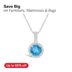 in stock Macy's Blue Jewelry With Diamond Accents, Macy's Gemstone Necklaces, Macy's Blue Diamond Accented Jewelry, Macy's Gemstone Jewelry With Round Cut, Macy's Round Gemstone Necklaces, Macy's Blue Diamond Accent Jewelry, Macy's Blue Fine Jewelry, Macy's Round Gemstone Necklace, Macy's Gemstone Jewelry Round Cut