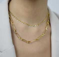 td {border: 1px solid #ccc;}br {mso-data-placement:same-cell;} Get compliments wearing this piece to work, school, or even a special occasion. This flat curve chain w/ disc necklace is 18K genuine gold plated, stunningly designed, and is perfect for anyone to wear. Gift this to someone you love or buy it for yourself :) Elegant 14k Gold-filled Coin Necklace, Elegant Gold Double Chain Coin Necklace, Elegant Gold Coin Necklace With Double Chain, Gold Coin Necklace For Everyday Elegance, Elegant Gold Coin Necklace For Everyday, Elegant Gold Coin Choker Necklace, Chic Yellow Gold-plated Charm Necklaces, Chic Gold Plated Yellow Gold Charm Necklaces, Dainty Gold Coin Necklace With Delicate Chain