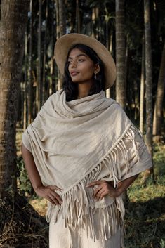 Fringe natural beige shawl from raw cotton is our new accessory. Perfect cover up for summer. Our special brand fringe make it look bohemian. You can combine it with our tops and dresses. On model our open back straight dress in beige. Luxury Cream Bohemian Scarves, Bohemian Cotton Shawl For Spring, Beige Bohemian Shawl For Festivals, Beige Bohemian Shawl Poncho, Bohemian Beige Shawl For Festivals, Beige Bohemian Shawl With Fringe, Bohemian Beige Shawl With Fringe, Beige Fringed Poncho Shawl, Beige Fringe Shawl Poncho