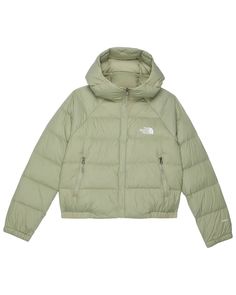 The North Face Hydrenalite Down Hoodie | Zappos.com North Face Hydrenalite, Green Winter Jacket, Tea Green, Women's Coat, Puffer Jacket Women, Standing Collar, Green Hoodie, Cute Preppy Outfits, Stockholm Fashion