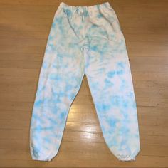 Tie Dye Sweat Pants (Sky Blue) Size Large Handmade Never Worn Blue Summer Sweatpants For Loungewear, Light Blue Relaxed Fit Sweatpants For Loungewear, Blue Relaxed Fit Sweatpants For Spring, Casual Light Blue Sweatpants For Loungewear, Light Blue Relaxed Fit Casual Sweatpants, Light Blue Cotton Sweatpants Relaxed Fit, Light Blue Cotton Relaxed Fit Sweatpants, Light Blue Relaxed Fit Cotton Sweatpants, Tie Dye Sweats