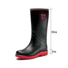 These rain boots are made of durable nylon and have adjustable gaiters to ensure a perfect fit. They are equipped with non-slip rubber soles and are waterproof. The knee-high design provides excellent ankle support and allows you to walk comfortably without slipping. These boots can be worn as work boots or casual wear. When choosing the WARM variant, we recommend selecting one size larger. Non-slip Rain Boots, Slip-resistant Round Toe Boots For Rainy Weather, Black Rain Boots With Rubber Sole For Outdoor Activities, Black Rain Boots With Rubber Sole For Winter, Slip-resistant Black Boots For Rainy Weather, Black Rubber Sole Rain Boots For Winter, Slip-resistant Round Toe Rain Boots For Rainy Weather, Insulated Round Toe Boots For Rainy Season, Insulated Round Toe Boots For Rain