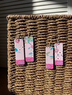 Pink floral handmade earrings 🌸 made from a recycled tea tin they're sustainably sourced & very lightweight! - 925 silver plated steel hooks - Size: 2x5.5cm Check out more of my earrings here: https://gracenicolexx.etsy.com **Please note that all of my items are handmade from recycled materials so please allow for small imperfections and slight variations in patterns & size** Handmade Earrings, Recycled Materials, Pink Floral, Halloween Shopping, Jewelry Earrings Dangle, 925 Silver, Silver Plated, Dangle Drop Earrings, Dangle Earrings