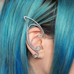 Viking Costumes, Queen Of The Forest, Costume Viking, Xayah And Rakan, Elf Ear, Elf Ear Cuff, Fantasy Earrings, Viking Costume, Elf Ears