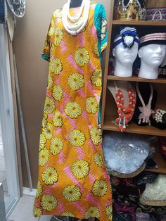 African fully stoned front chiffon dress for special ocassion. Fitted Multicolor Floor-length Kaftan, Fitted Floor-length Kaftan For The Beach, Fitted Maxi Length Kaftan Dress, Traditional Long Dresses With Floral Print, Traditional Long Floral Print Dress, Gown Ankara, Ankara Dress, Beaded Gown, Dress Clothes For Women