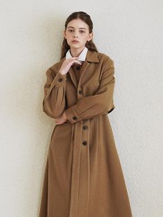 Composition : WOOL 80 NYLON 20Color : LIGHT BROWN SMALL, LIGHT BROWN MEDIUMCountry of Origin : KOREA Chic A-line Wool Coat For Work, Elegant Oversized Beige Wool Coat, Beige Wool Coat With Hidden Button Closure For Spring, Brown Wool Coat With Lapel Collar For Spring, Neutral Long Wool Coat For Work, Elegant Oversized Brown Wool Coat, Brown Single-breasted Wool Coat For Spring, Brown Single Breasted Wool Coat For Spring, Single Breasted Brown Wool Coat For Spring