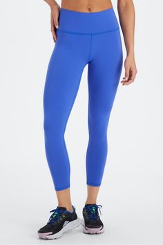 Define PowerHold® High-Waisted 7/8 Legging Fabletics blue female Activewear >> Womens >> Bottoms >> Leggings >> 7/8s PowerHold regular Training Chafe-Resistant/Hidden Pockets/Moisture-Wicking/Pockets/UPF Protection Our curve-defining style in PowerHold® Blue Tight Go-dry Activewear, Blue Compressive Go-dry Leggings, Compressive Blue Leggings With Go-dry, Blue Go-dry Tight Leggings, Blue Tight Go-dry Leggings, Blue Activewear With 5-inch Inseam Stretch, Blue Go-dry Bottoms For Pilates, Blue Activewear With 5-inch Inseam, Blue Stretch Capri Leggings