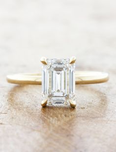 caption:1.78ct emerald cut diamond Engage Ring, Gold Emerald Cut Engagement Ring, Floating Diamond Ring, Emerald Engagement Ring Cut, Emerald Cut Diamond, Diamond Set, Emerald Cut Diamonds, Gold Engagement Rings, Gold Band