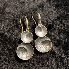 Bought In Florida In 2020, Still Look Brand New. Rhodium Metal, Same As What They Use For Silverware So It Always Stays Shiny. Worn Once. No Box. Silver Brass Earrings, Silver Adjustable Drop Earrings, Hypoallergenic Silver Earrings In Brass, Silver Smithing Jewelry, Silver Smithing, Source Unknown, Shell Earrings, Earrings Color, Earring Necklace