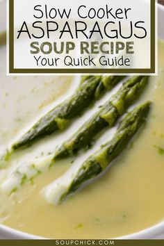 Fresh and Creamy Asparagus Soup Recipe