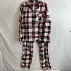 Large Tall Match The Family Set Includes Flannel Pajama Shirt And Matching Pants Notched Collar Long Sleeves Button Front Patch Chest Pocket Elastic-Waist Pants With Hip Pockets Plaid Pajama, Old Navy Men, Tall Pants, Plaid Pajamas, Flannel Pajamas, Matching Pants, Family Set, Elastic Waist Pants, Pajama Shirt