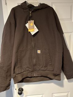 Motorcycle Fits Men, Men’s Jackets, Grunge Jacket, Duck Jacket, Brown Streetwear, Trendy Boy Outfits, Carhartt Jackets, Thrifted Outfits, Boys Fits