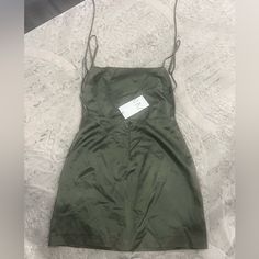 Brand New Never Been Worn, Olive Green Zara Dress! Reason I’m Selling, No Longer Fits But Love This Dress. Perfect For A Summer Night Out Or Visiting The Vineyards! Size M. Open Back, Ties In The Back. Adjustable Straps. Olive Fitted Dress For Party, Olive Fitted Summer Dress, Fitted Olive Summer Dress, Fitted Olive Dress For Summer, Olive Mini Dress For Summer, Olive Fitted Dress For Spring, Fitted Olive Dress For Spring, Olive Fitted Mini Dress, Fitted Olive Mini Dress