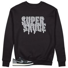 Jordan 1 Low Shadow Sweatshirt Super Sauce Graphic Graphic Style, Jordan 1 Low, Air Jordan 1, Sneaker Head