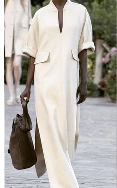 Dress Sleeve Styles, Stil Inspiration, Half Sleeve Dresses, Ținută Casual, Modieuze Outfits, Long Tunic, Looks Chic, 가을 패션, Mode Inspiration