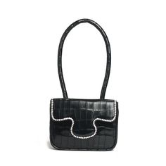 Free U.S. shipping. Style: Crocodile Printed , color:Black, suite for season：Spring, Summer, Autumn ，Going out, Party, Wedding, Travel, Work, Material Genuine Leather, Black Crocodile Print Crystal Flap Leather Shoulder Bags Black Crocodile Pattern Shoulder Bag For Party, Black Suite, Leather Shoulder Bags, Wedding Travel, Crocodile Print, Travel Work, Genuine Leather Bags, Party Wedding, Season Spring