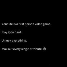 Some people will spend hours in a video game chopping wood to level up their character but won’t spend the same amount of time to level up in real life. Life viewed as a video game is actually extremely pragmatic. The only way to max attributes out in games is by DOING the thing over and over again. This forces you to actually practice skills in life. @alphareflections @alphareflections 💎 I released the Tactician’s Handbook 3 months ago. It contains 99 Dark strategies to Outsmart and ... Chopping Wood, Hard Times, Quotes About Strength, The Thing, The Only Way, Some People, Level Up