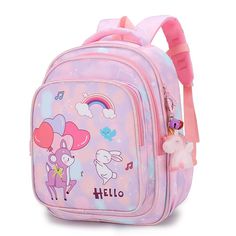 Rainbow Gradient Schoolbag – Dreamland Fairy Late For School, Rainbow Gradient, Gradient Design, Splash Of Color, No Rain, Fancy Bags, Running Late, Family Outing, Child Life