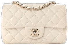 Chic Handbags, Flap Bag, Leather Interior, Lambskin Leather, Crossover, Chain Link, Gold Chains, Patch Pocket, Dust Bag