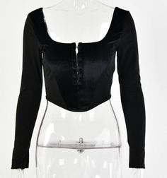 This stretch and tulle top is brightened up by the dual tone of grays and black shades. buttoning on the front and zipper on the rear of the collar.[custom tab]SHELL #1: 51% COTTON 49% POLYESTER | LINING #1: 97% POLYESTER 3% ELASTANE[/custom tab] Fitted Gothic Mesh Top, Fitted Blouse For Fall Night Out, Fitted Gothic Mesh Top For Spring, Gothic Stretch Tops For Night Out, Fitted Gothic Mesh Top For Night Out, Gothic Black Mesh Top For Fall, Trendy Fitted Evening Blouse, Fitted Long Sleeve Gothic Mesh Top, Fitted Gothic Long Sleeve Tops