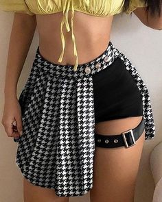 Edgy Skirt, Wedding Guest Outfit Summer, Dope Outfits, Teenage Fashion Outfits, Guest Outfit, Outfit Summer, Skorts