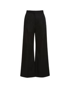 Our slouchy Single Pleat Trouser is a timeless piece that finds balance in touting both a wide-leg and a slim fit. The pant borrows from traditional suiting with a curtained waistband — which sits at the natural waistline for a flattering appearance — alongside pleated detailing. Elaine Welteroth, Denim Vests, Pleated Trousers, New Career, Women's Pants, Blazer Dress, Dress Codes, Get Dressed, Cotton Twill