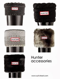 Hunter Boot Outfits, Socks Ideas, Hunter Boots Outfit, Fur Cuffs, Fox Hat, Estilo Hippie