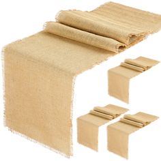 PRICES MAY VARY. What You Will Receive: you will receive 4 pieces of table runners, which are about 70.8 x 13.7 inches/ 180 x 35 cm, and they are suitable for rectangular tables for 4 to 6 people, can satisfy your daily use and replacement requirements Natural Burlap Material: the burlap tablecloth is made of burlap mainly, reliable and can be kept for a long time, with good air permeability and wrinkle resistance, large thickness and reusability, so you can use it confidently Versatile Function Vintage Country Wedding, Burlap Rolls, Vintage Country Weddings, Wedding Dining, Burlap Tablecloth, Burlap Signs, Thanksgiving Table Runner, Rustic Table Runners, Farmhouse Style Table