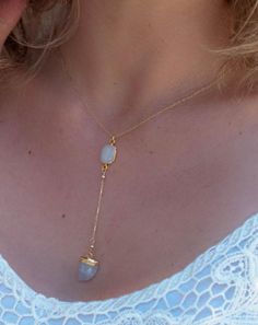 Moonstone Y Necklace! — •✧•✧•✧•✧•✧•✧•✧•✧•✧•✧•✧•✧•✧•✧•✧•✧— D E T A I L S — M E T A L: Gold vermeil, or just vermeil, refers to items made of sterling silver that are plated with a layer of gold. — Both pieces of gemstone are Moonstone. — S T O N E: Moonstone. 💎 M E A N I N G • O F • G E M S T O N E: ✦ Moonstone is a stone that brings hope, enhances feminine energies, sensitivity, intuition, and psychic abilities. It is also said to bring strong energies of abundance to one's life.Moonstone is a High Top Basketball Shoes, Boho Hippie Chic, Y Necklace, Chic Gifts, Psychic Abilities, Hippie Chic, Feminine Energy, Name Necklace, Psychic