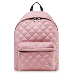 Thea Thea Soleil Diaper Backpack in Sakura Pink Quilted Backpack For Daily Use, Quilted Travel Backpack, Quilted Standard Backpack For Daily Use, Quilted Nylon Backpack For Daily Use, Quilted On-the-go Backpack, Functional Quilted Backpack For On-the-go, Quilted Nylon Standard Backpack, Everyday Quilted Standard Backpack, Quilted Backpack For Everyday Use