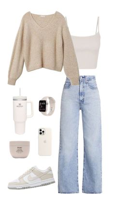 Skandinavian Fashion, Everyday Fashion Outfits, Casual Day Outfits, Outfit Jeans