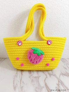 BagForLove - Stylish Strawberry Weave Beach Tote - Trendy and Chic Product Description Color Yellow Details Appliques Magnetic No Type Bucket Bag Bag Size Mini Style Cute Strap Type Double Handle Pattern Type Plain Features Lightweight Care Instructions Do not wash Material Paper Size Chart INCH CM Bag Length Bag Width Bag Height Handle Height 7.5 inch 2.4 inch 5.1 inch 5.5 inch Bag Length Bag Width Bag Height Handle Height 19 cm 6 cm 13 cm 14 cm Details Pictures Similar Products h2 { text-align: center; } /* æ¢è¡ */ li{ white-space: normal; word-break: break-all; word-wrap: break-word; } .red-box { width: 100%; display: flex; flex-direction: row; flex-wrap: wrap; justify-content: center; } .red-box > div { width: 190px; height: 250px; margin: 10px; } .red-box > div > a > img { width: 19 Yellow Bucket Crochet Bag For Summer, Yellow Crochet Bucket Bag For Summer, Summer Yellow Bucket Crochet Bag, Trendy Yellow Straw Bag For Beach Season, Casual Yellow Crochet Bag For Summer, Casual Yellow Shoulder Bag For Beach Season, Trendy Yellow Straw Bag For Vacation, Casual Yellow Straw Beach Bag, Casual Yellow Straw Bag For Beach