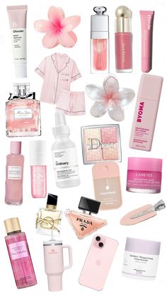 Preppy Must Haves, Princess Core, Clear Lip Gloss, Makeup Needs, Pink Vibes, Pink Gifts, Skin Care Acne, Skin Care Essentials