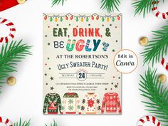 the ugly sweater party is coming to town this holiday season, and it's free