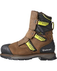 Ariat Men's Catalyst VX Metguard H20 Work Boots - Composite Toe, Brown Leather Impact Resistant Boots For Construction, Brown Shock Resistant Boots With Round Toe, Leather Work Boots For Outdoor Work, Shock Resistant, Leather Work Boots Shock Resistant For Outdoor Work, Abrasion-resistant Boots For Outdoor Work, Shock Resistant Leather Work Boots For Outdoor, Abrasion-resistant Work Boots With Snip Toe For Outdoor Work, Abrasion-resistant Snip Toe Work Boots For Outdoor, Shock Resistant Round Toe Boots For Construction