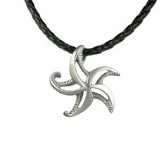 STARFISH GIFTS FOR SEASTAR LOVERS – According to legend, starfish are reflections of stars in the sky inhabiting the ocean floor. The star as well as the starfish are seen as celestial symbols. Artist Roland St John's hand-crafted Starry design is an original and unique Sea Star gift. This beautifully contemporary style makes this great for everyday wear. This is an incredibly special gift idea starfish lovers. Look no further, you have found the sea life gift for any occasion PRIDE IN OUR PRODU Adjustable Star-shaped Jewelry With Starfish Charm, Silver Adjustable Starfish Necklace, Adjustable Silver Starfish Necklace, Beach Theme Gifts, Celestial Symbols, Beachy Theme, Sea Life Jewelry, Braided Necklace, Starfish Necklace