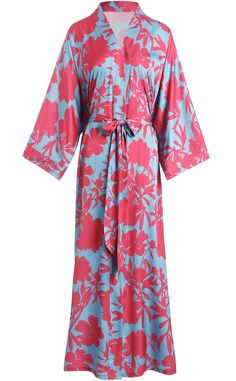 PRICES MAY VARY. One Size Fits More:Fits up to 54” at chest and hip, 50” length(below knee above ankle). Kimono style with belt and inner ties makes it very versatile.No matter what figure you are, you can choose it and try without regret. Silky Soft & Lightweight:Aensso robe is feather light.Its continuous sleeves makes you move free and no tag tickle on your neck.It’s silky smooth and super soft against your body makes you feel wrapped in arms and in love！ Quality&Luxurious:We pay much attenti Silk Robes, Summer Cover Up, Robes For Women, Loose Cardigan, Floral Robes, Silk Robe, Womens Kimono, Bridesmaid Robes, Kimono Style