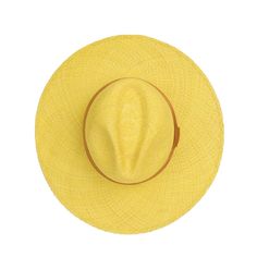 Complete your look with a stylish Ortus hat.  The Sol hat is wonderfully crafted in a striking classic weave pattern, blending rich hues of yellow straw. It is dressed up with a camel grosgrain ribbon.  The Sol hat is a stylish accessory and its brim is great for protecting wearers in the sun. This hat is perfect for the beach or walking around the city, and can be worn by women and men.  Ortus hats are contemporary and are made with bold design concepts.  The hats are individually dyed and hand Classic Woven Panama Hat For Travel, Yellow Straw Sun Hat With Short Brim, Classic Yellow Hat With Short Brim, Classic Yellow Spring Hat, Yellow Straw Hat With Wide Brim, Yellow Straw Hat With Short Brim, Yellow Sun Hat For Summer Travel, Yellow Wide Brim Straw Hat, Casual Yellow Straw Hat