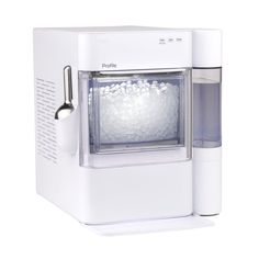 a water dispenser with ice in it