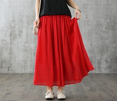 Elastic Waist Women Skirts Summer Simple Skirt,Organza fabric,soft and breathy,comfy and make you looks grace with this women Linen skirts.also could be made with any size. Material:Cotton Linen Size(CM): Waist:68-108 cm,length: 90 cm,hipline:130 cm Measuring Method: Click to view the measurement method Shipping: we ship worldwide the USPS takes about 10-15 days if you want a express shipping,please contact with us Payment: we accept payment by PayPal and credit card.if you would like paid by cr Skirt Organza, Linen Skirts, Linen Dress Summer, Skirts Summer, Simple Skirt, Shirt Blouses Women's, Wool Coat Women, Summer Linen Dresses, Womens Fall Dress